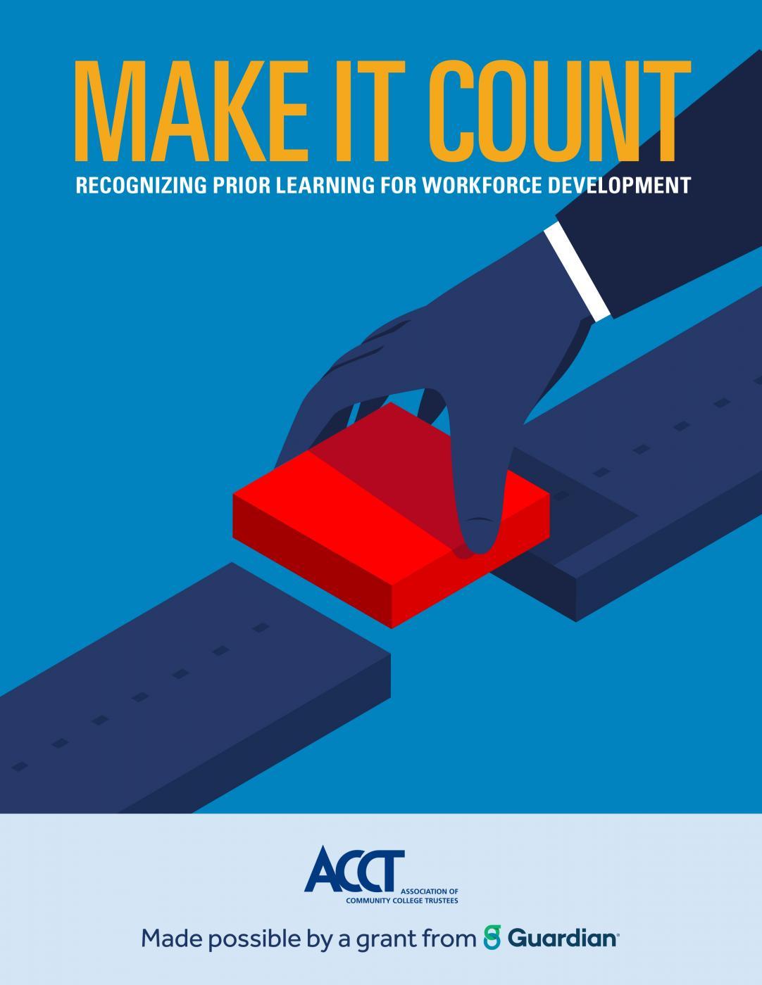 Community college students often hold knowledge from various professional and academic experiences. A challenge for these students, and for their institutions and employers, is how to formally bridge these competencies to support students’ efforts to reach their academic and career goals. This issue brief looks at the practice of awarding credit for prior learning, known as prior learning assessments (PLA), as part of community colleges’ workforce development strategies.