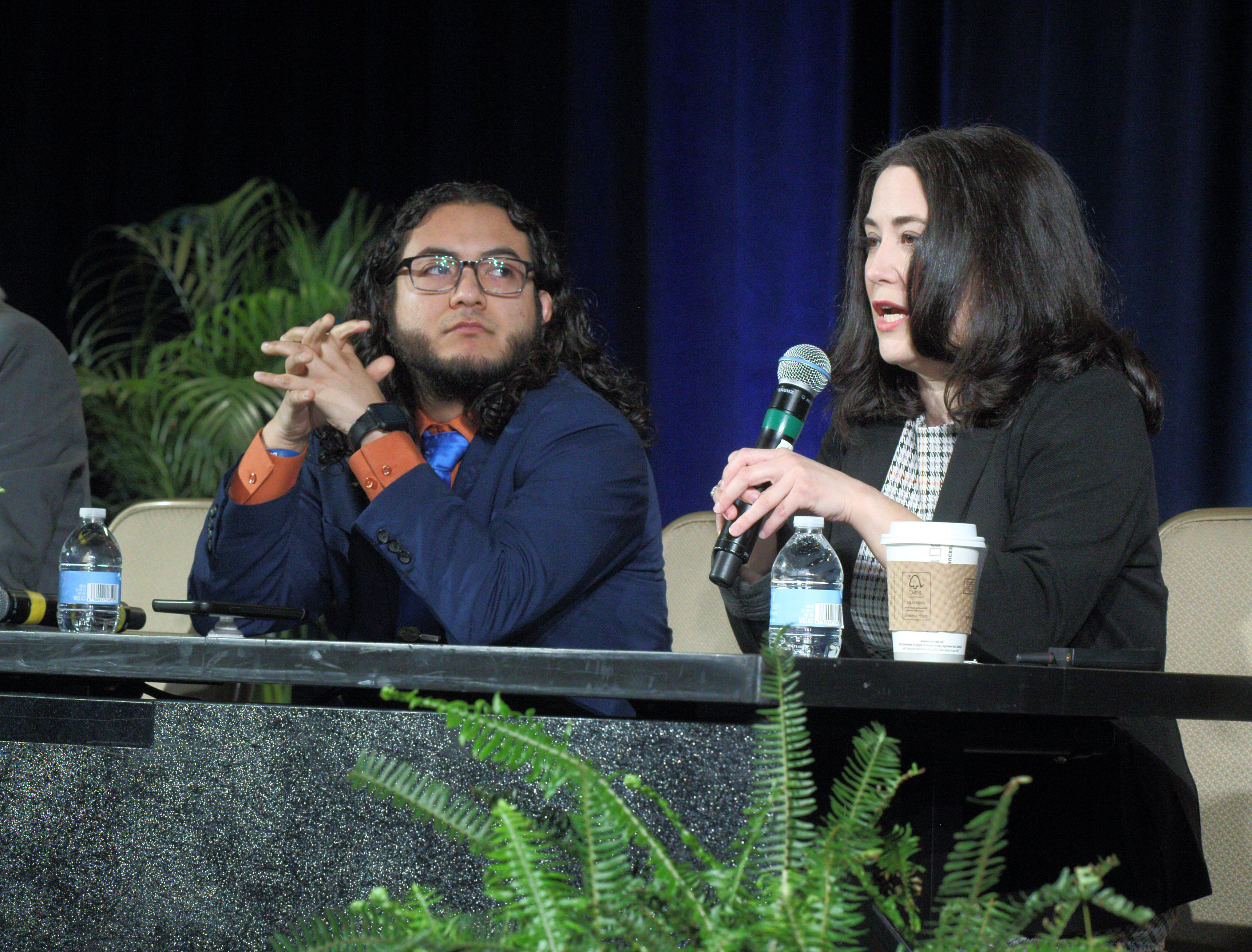 José Miranda and Carrie Warick-Smith